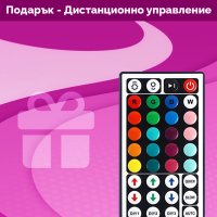 RGB Smart LED лента 5 м / 10 м – динамични цветови режими, 12V 5050, снимка 7 - Лед осветление - 41569835