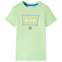 Детска тениска, лайм, 116（SKU:12431, снимка 1 - Детски тениски и потници - 44712774