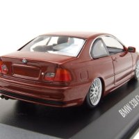 BMW 3er E46 Coupe 1999 - мащаб 1:43 на Maxichamps моделът е нов в PVC дисплей-кейс, снимка 2 - Колекции - 44475169