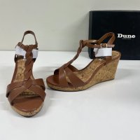 Dune Tan Leather, снимка 3 - Дамски обувки на ток - 41288607