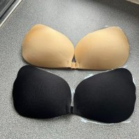 Нови 2 броя Залепващ сутиен с невидими чашки Повдигане на гърди, снимка 7 - Бельо - 42508181