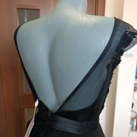 Нова дамска рокля в черно L 125лв, снимка 4 - Рокли - 40188378