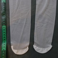 S снежнобели еротични чорапи с перли и пайети, снимка 18 - Бельо - 42515593