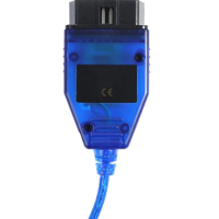 Диагностичен Кабел VAG COM 409.1 KKL Адаптер OBD2 USB Интерфейс CH340 Чип +Приложен Диск със Софтуер, снимка 3 - Кабели и адаптери - 44714252
