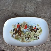 Немска порцеланова чиния, снимка 1 - Антикварни и старинни предмети - 41715992