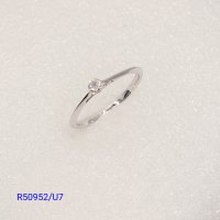 Златни пръстени -18К с диаманти, снимка 9 - Пръстени - 39067326
