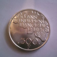 2 броя 500 франка Белгия 1980г., снимка 7 - Нумизматика и бонистика - 44458465