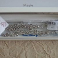 MISAKI - масивно сребърно колие с култивирани перли, най - висок клас, снимка 9 - Колиета, медальони, синджири - 44337941