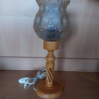 Ретро нощна лампа, снимка 1 - Антикварни и старинни предмети - 44619475