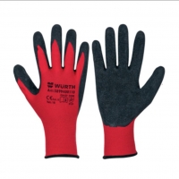 Ръкавици Red Latex Grip / WURTH, снимка 2 - Железария - 36074558