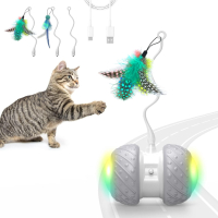 Интелигентни интерактивни играчки за котки,Автоматични котешки играчки,Интерактивни за котки, снимка 2 - За котки - 44766937