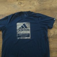 ADIDAS FOIL LOGO BOX GRAPHIC - страхотна мъжка тениска 2ХЛ, снимка 4 - Тениски - 42011213