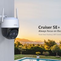 Въртяща IP камера Dahua IMOU Cruiser SE+ 4MP Wi-Fi PTZ +24м Гаранция, снимка 3 - IP камери - 40899570