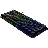 Клавиатура Razer Huntsman Mini Геймърска Gaming RGB лилави суичове, SS300673, снимка 2 - Клавиатури и мишки - 38938253