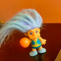 Играчка Кукла Трол Troll 6 см + коса, снимка 12 - Колекции - 40690996
