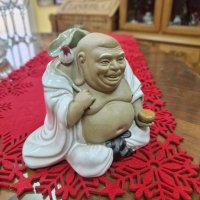 Уникална антикварна китайска порцеланова фигура статуетка , снимка 3 - Антикварни и старинни предмети - 41641809