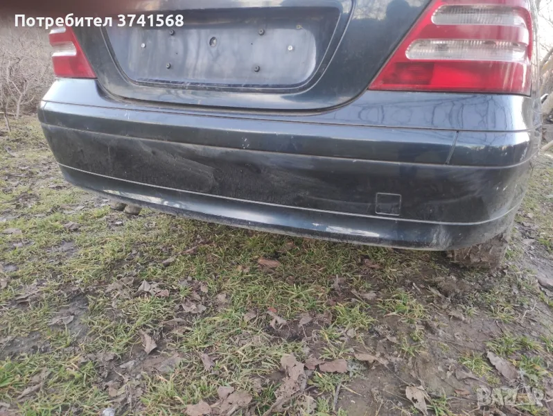 задна броня mercedes c-class w203, снимка 1