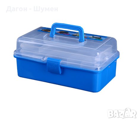 Куфар за риболовни аксесоари - с две нива, снимка 1