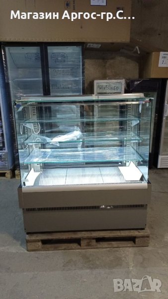 Сладкарска хладилна витрина 120х77, снимка 1