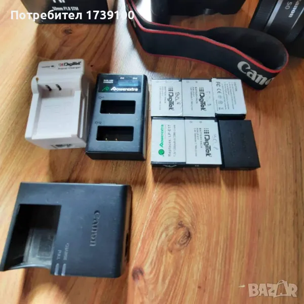 Canon RP +Grip+adaptor RF/EF+ Canon 24-105, снимка 1