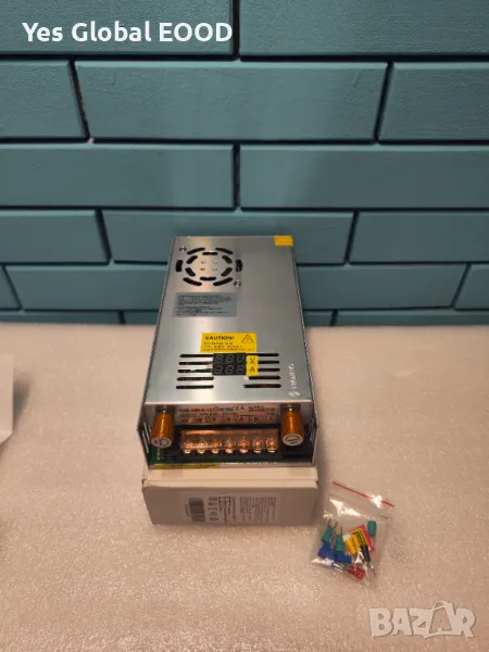 Lianshi AC-DC Трансформатор 0-12V 0-40A 480W с регулируемо напрежение, снимка 1