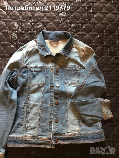 Дамско дънково яке , снимка 1