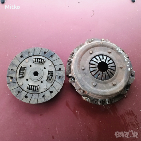 Съединител - Феродов + Притискателен Диск За Фият Пунто 1996г 1.1Моно / Fiat Punto 1996y 1.1Mi, снимка 1