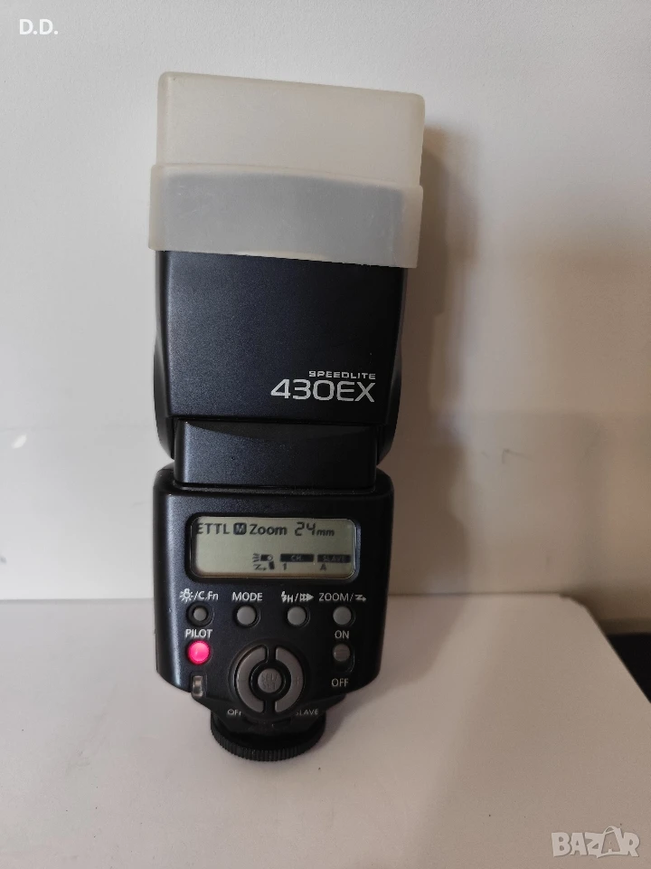 Светкавица Canon Speedlite 430EX, снимка 1