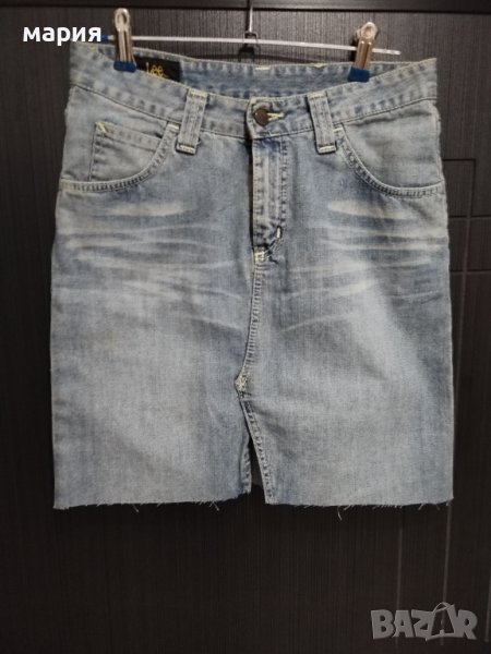 Оригинална дънкова пола Lee, снимка 1