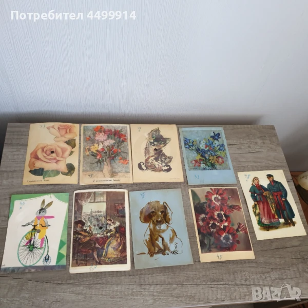 Грамофонни плочи картичка - 9 броя, снимка 1