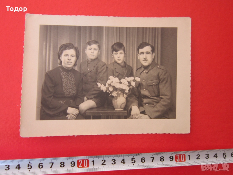 Стара снимка немски войник 3 Райх 23, снимка 1