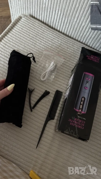 Безжична автоматично въртяща се маша , снимка 1