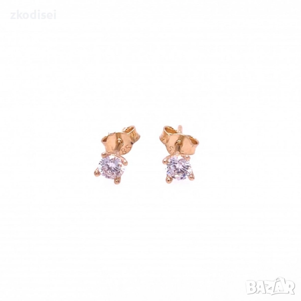 Златни обеци 0,82гр. 14кр. проба:585 модел:34517-5, снимка 1