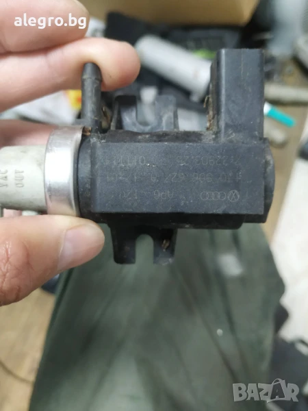 Вакуум клапан за Audi, VW, Skoda, Seat, 1.9 TDI, 1J0 906 627 A, 1J0906627A, снимка 1