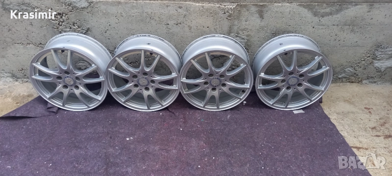 AMG LINE Оригинални алуминиеви джанти Mercedes 16'' Ronal 5x112 ET49, снимка 1