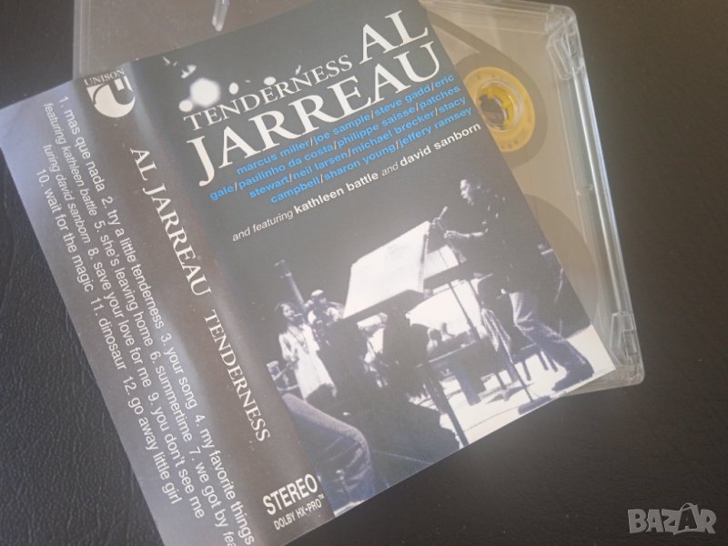 Al Jarreau – Tenderness - аудио касета Джаз / Jazz, снимка 1