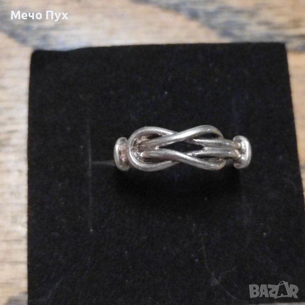 Сребърен пръстен (158), снимка 1