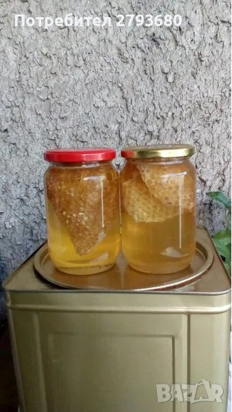 Продавам натурален пчелен мед, восък, прополис и клеева тинктура, снимка 1