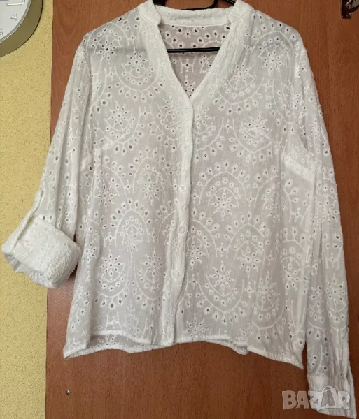Бели блузи / 100 % памук, снимка 1