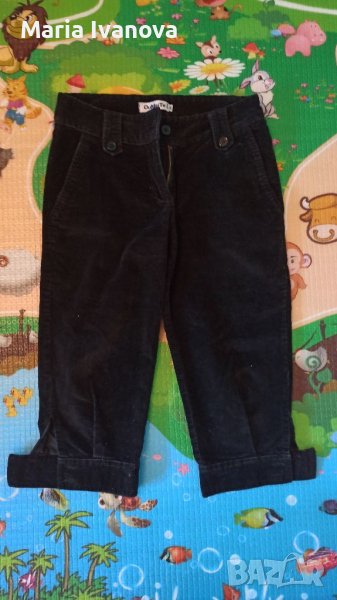 Дамски велурен панталон OuMeiTe, снимка 1