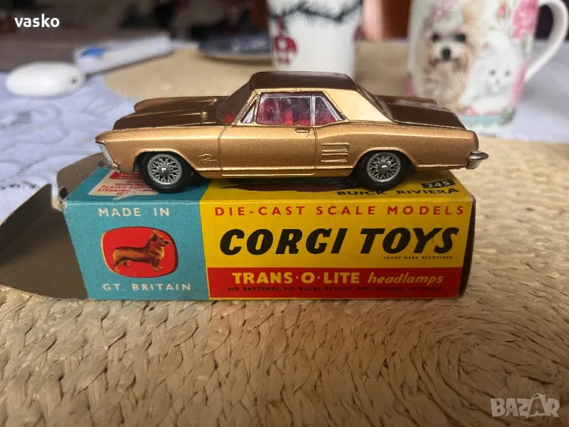 CORGI TOYS BUICK RIVIERA GT BRITAIN, снимка 1