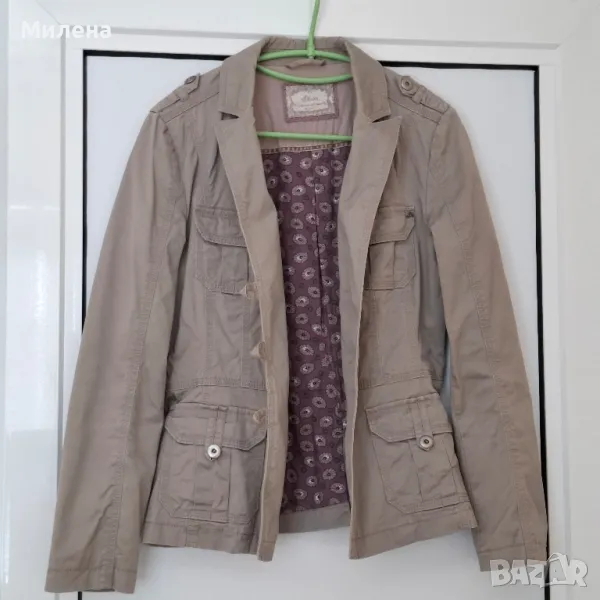 Дамско яке тип сако s.Oliver - M/L, снимка 1