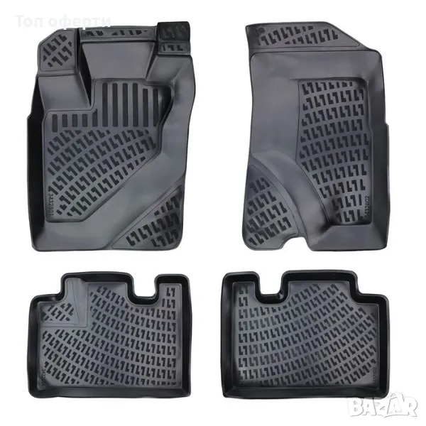 Гумени стелки RizLine съвместими с Honda CR-V 2001-2006, снимка 1