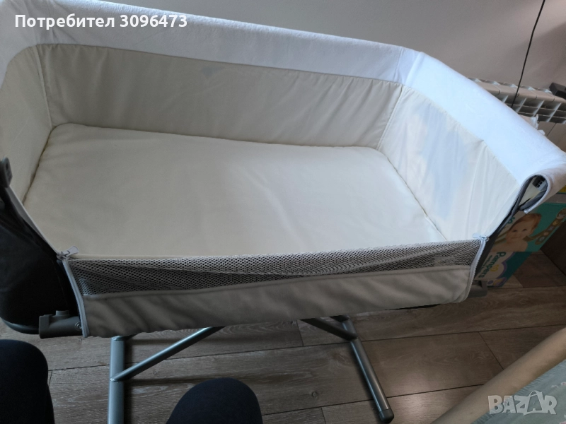 Продавам бебешко легло Hauck next to me., снимка 1