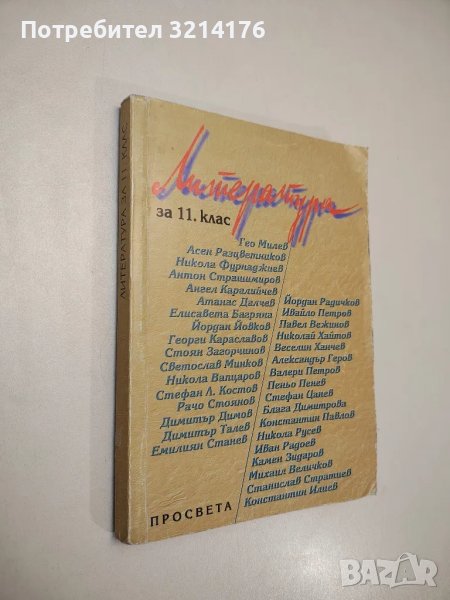 Литература за 11. клас - Колектив (1997), снимка 1