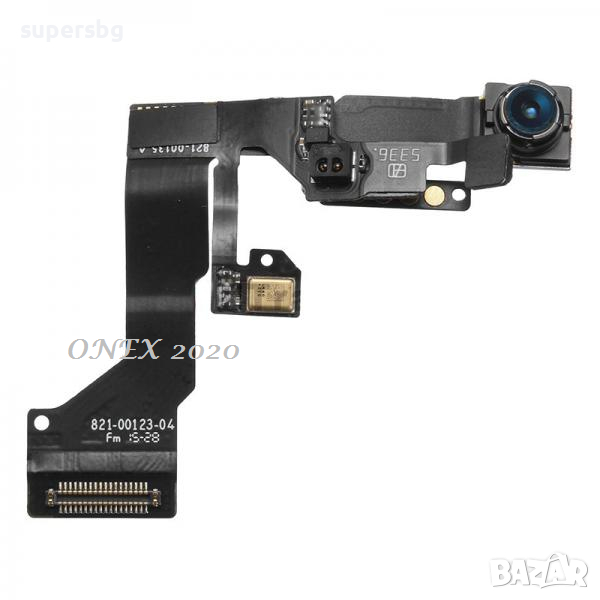 Нов Лентов кабел сензор + 3G предна  Камера за iPhone  6S 4.7 + микрофон, снимка 1