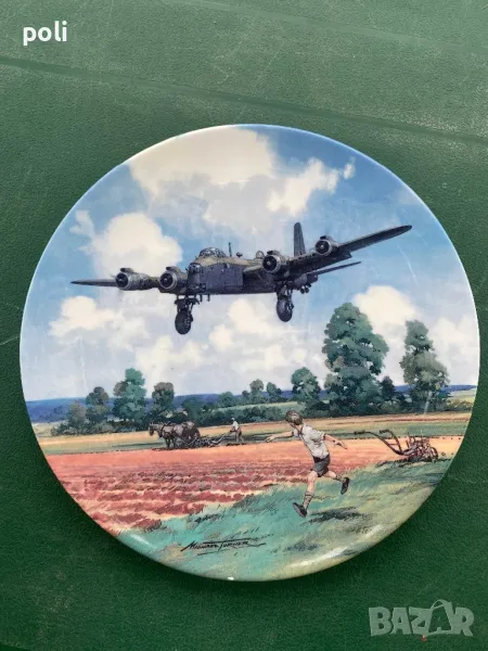 порцеланова чиния за стена , снимка 1