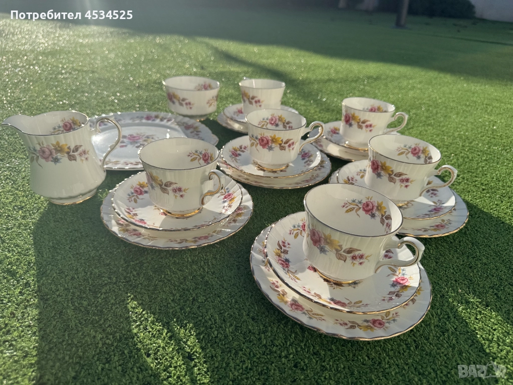🌷 Истинска английска класика – Royal Stafford, Est. 1845, снимка 1