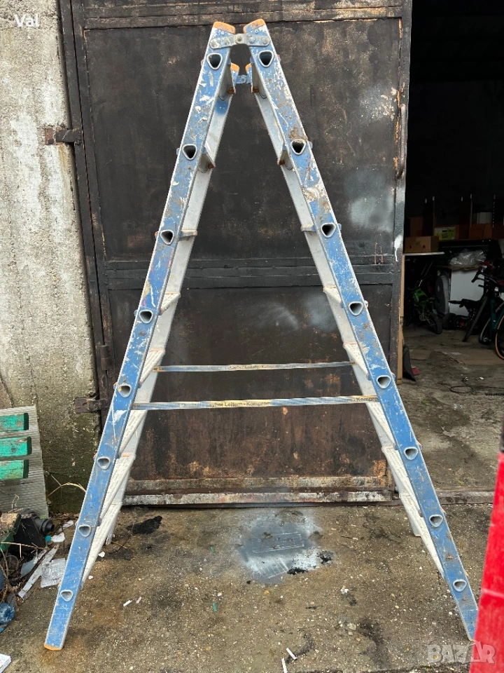 Алуминиева стълба 2 м, снимка 1