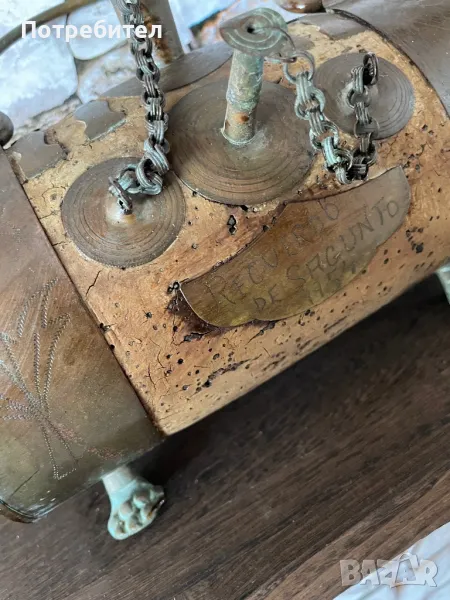 Антична бутилка за вода от 1954 г., снимка 1